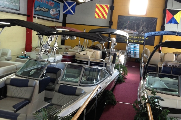 Our new boat showroom!