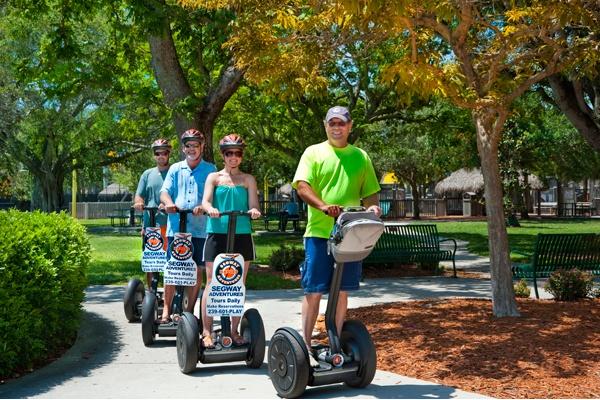 Segway Advanced Tour -Cruise'n the many parks in Naples!