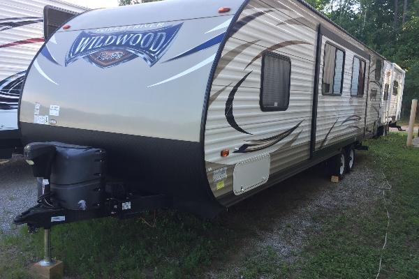 2016 Wildwood by Forest River Travel Trailer, 28' w/slide-out