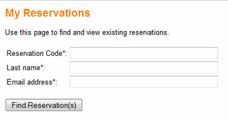 My Reservations