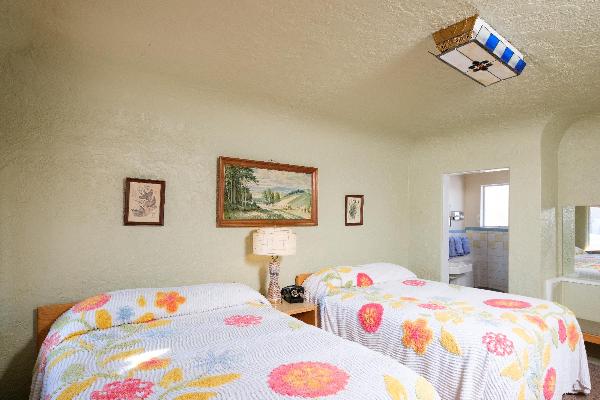 Room 15, another double, is furnished almost entirely with original furnishings dating to the early 1950's.