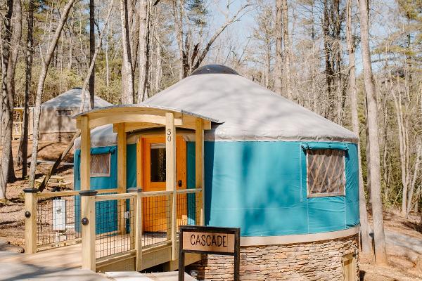 DuPont Yurts and Campground