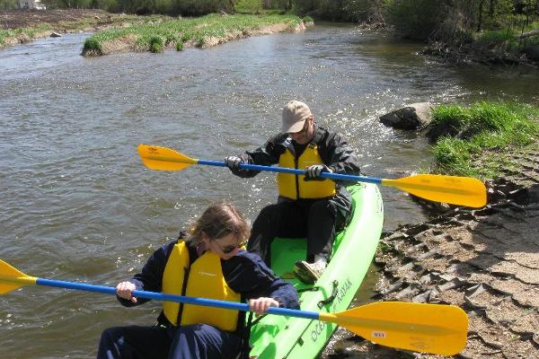 Tandem sit-on-top kayak