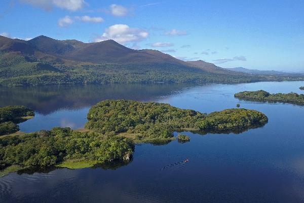 View of the Lakes of Killarney