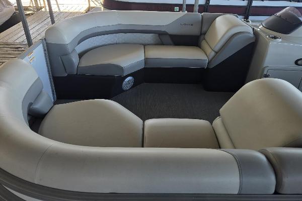 Comfortable lounge seating forward and aft