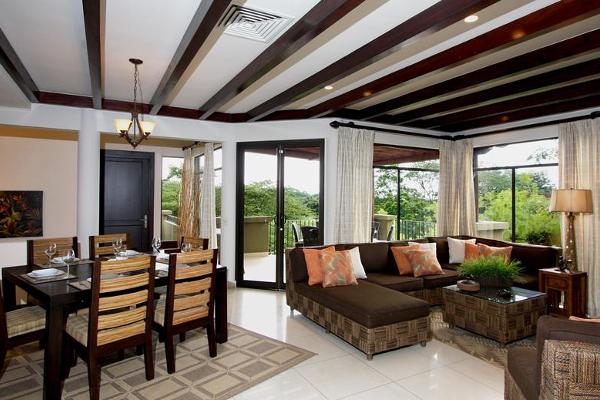 Luxury Vacation Home in Reserva Conchal - Upstairs Living Area