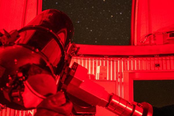Star Party telescope viewing at the Visitors Center 