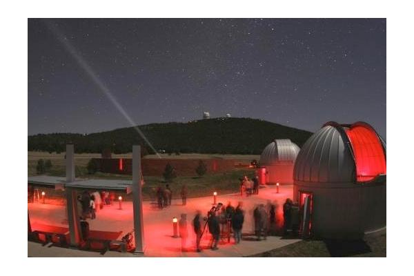 Star Party at McDonald Observatory in progress