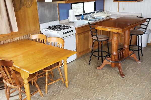 Kitchen Of The Backwater Lodge