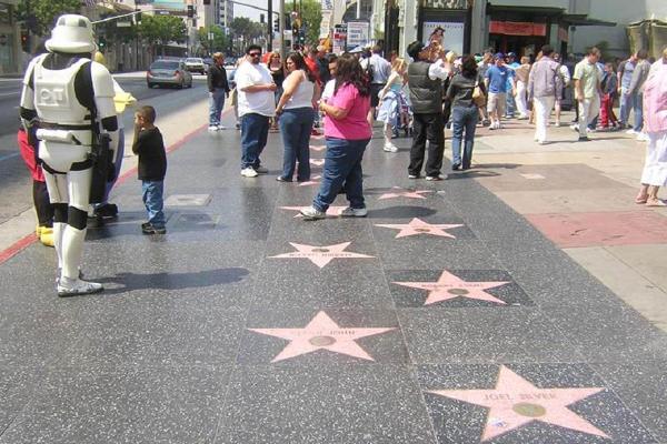 Vegas to Hollywood tour - Walk of Fame