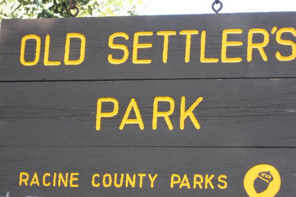 Old Settlers Park sign