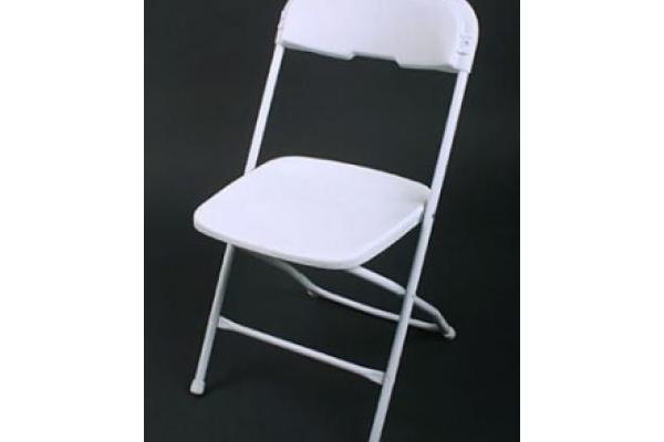 Plastic White Folding Chairs