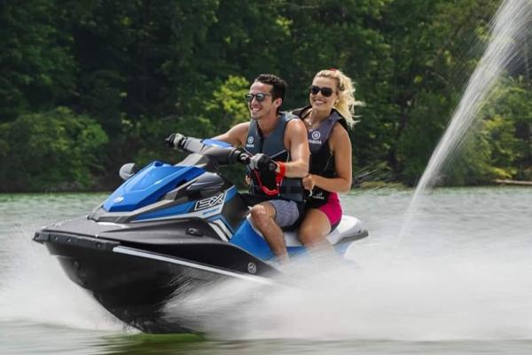 Get out on the lake with our new Yamaha EX Sport.