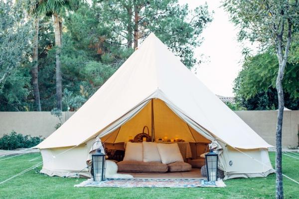 Stout bell outlet tent