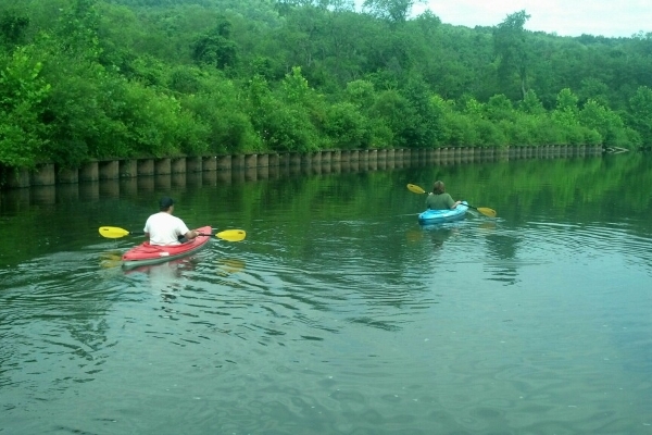 Canoeing on the Genesee River!