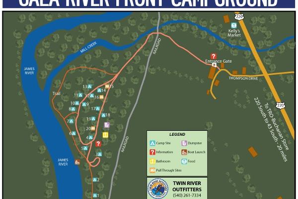 Twin River Outfitters James River Camping Network