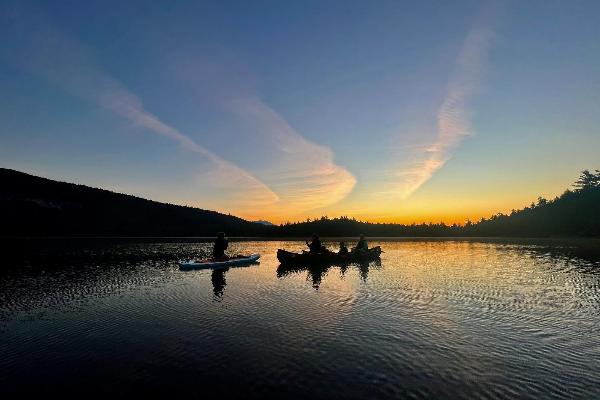 Sun rise paddle